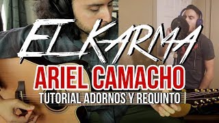 El Karma - Ariel Camacho y Los Plebes del Rancho - Tutorial - ADORNOS - REQUINTO - Guitarra