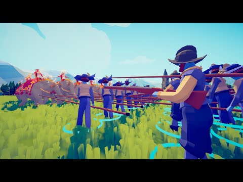 PIKE and SHOT FORMATION vs EVERY CAVALRY UNIT - TABS | Totally Accurate Battle Simulator