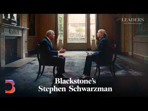 Blackstone's Early Bet on AI | Leaders with Francine Lacqua