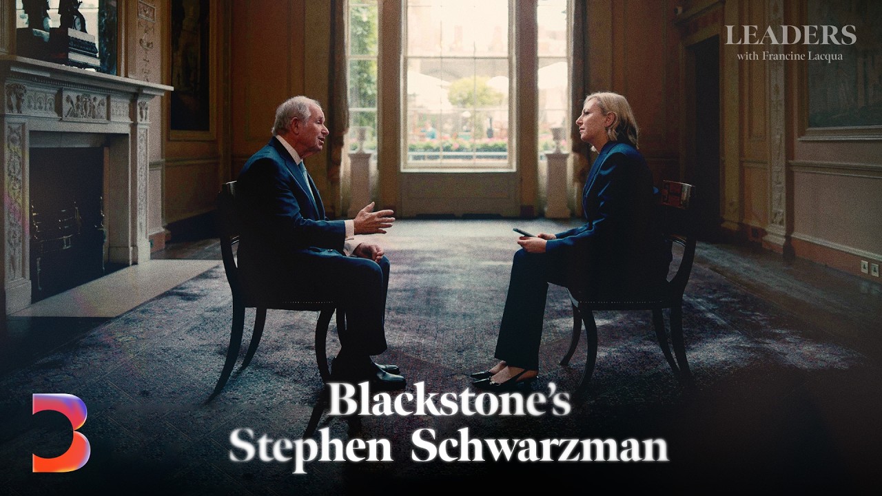 Blackstone's Early Bet on AI | Leaders with Francine Lacqua