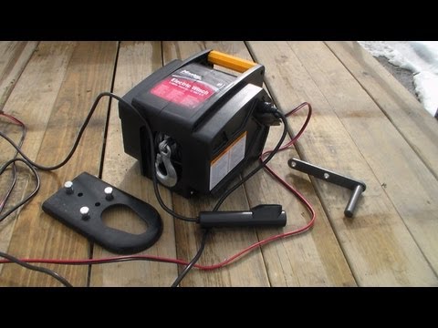 Master Lock 2953AT 12-Volt DC Portable Winch