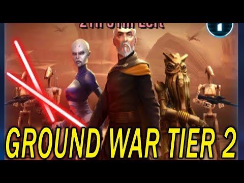 SWGOH EVENT: Ground War - Challenge Tier 2