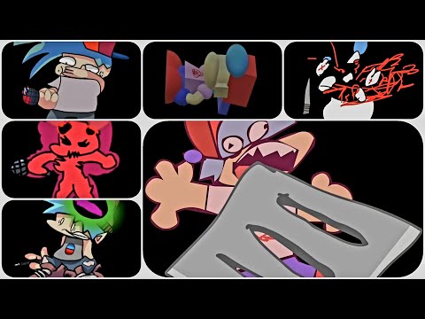 SpongeBob Parodies in FNF | Best Game Over Screen - Friday Night Funkin'