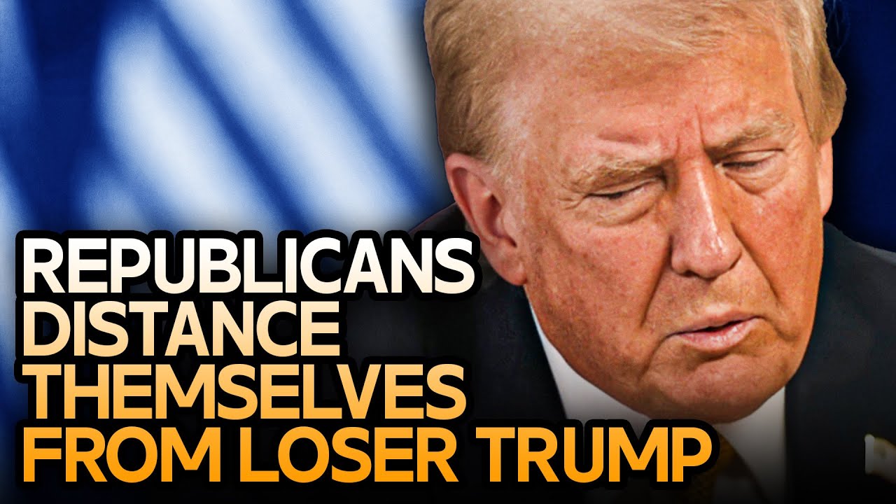 Republican Lawmakers Distance Themselves From Trump As Economy Crashes