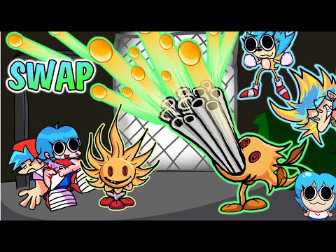 Boyfriend Dies, but... fleetway Super.. [FNF Swap Speedpaint] #6