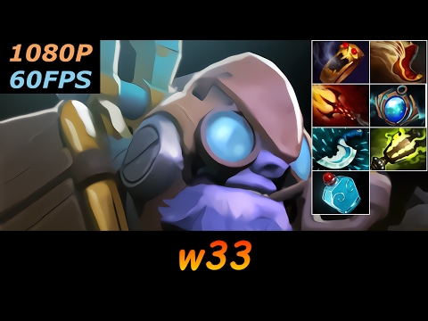 Dota 2 DC.w33 Tinker Pro Top MMR 36 Kills Ranked Full Gameplay