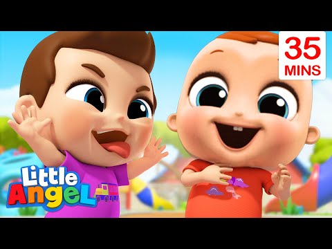 Best Friends Forever | Playdate Song +  More Little Angel Kids Songs & Nursery Rhymes