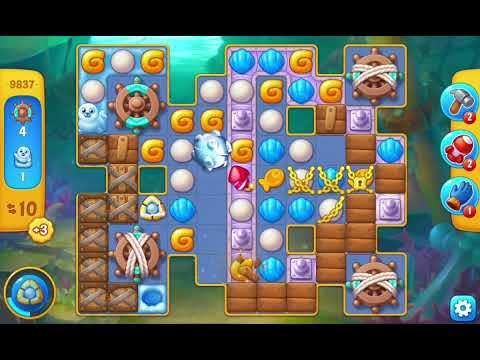 Fishdom Easy Level 9837 (with ingame boosters) @choraelmin