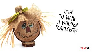 How to Make a Wooden Scarecrow - Step-by-step Tutorial 