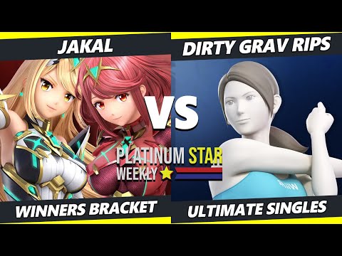 PSW S15:W7 - Jakal (Pyra Mythra) Vs. Dirty Grav Rips (Wii Fit Trainer) SSBU Ultimate Tournament