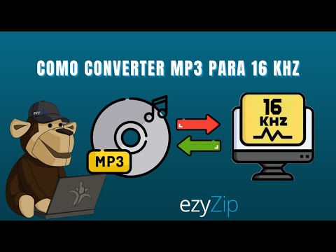 Converter MP3 para taxa de amostragem de 16kHz (Guia Simples)