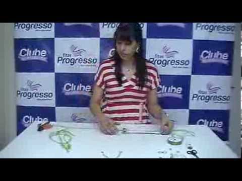 Fitas Progresso - Colar Verão com Fitas - Clube de Artesanato
