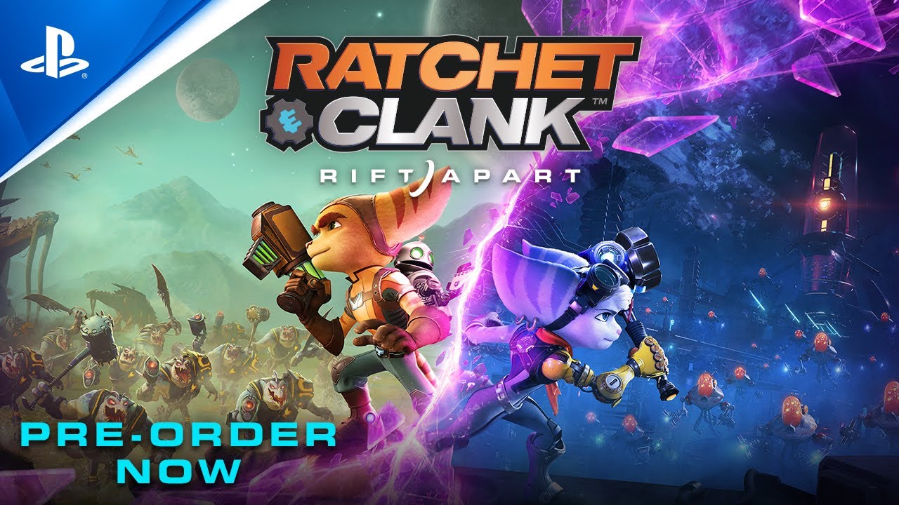 Диск Ratchet Clank Rift Apart (Blu-ray) для PS5 video preview