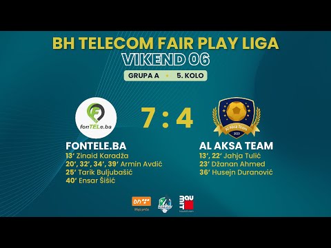 HIGHLIGHTS | FONTELE - AL AKSA TEAM | VIKEND 06 | BHT FPL SEZONA 13