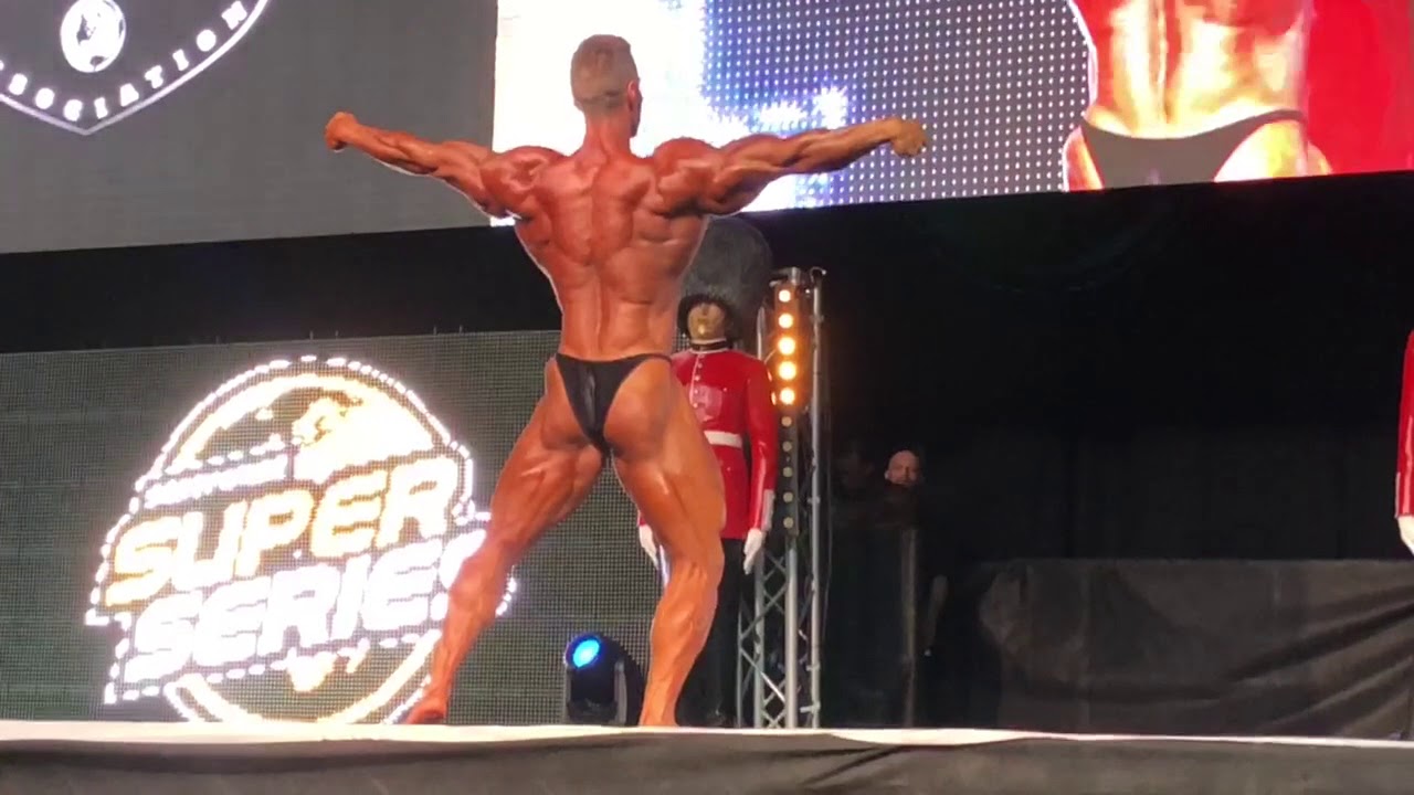 Péter Molnár PCA Bodypower EXPO 2018 posing routine.