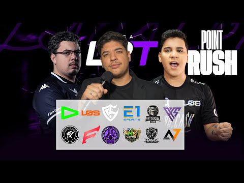 LIGA LPT - DIA 07 / POINT RUSH O PRIMEIRO PASSO DA FINAL - LOUD! FLUXO! LOS! TS! E1! E +