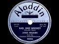1950-51 Amos Milburn - Bad, Bad Whiskey (#1 R&B hit)