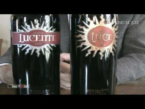 LUCE - MARCHESI DE' FRESCOBALDI: prima parte: Luce, Lucente, Brunello di Luce - SYMPOSIUM XXI VINO