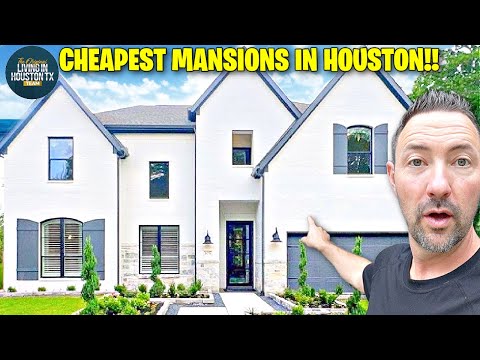 Inside HOUSTON TEXAS Custom Mansions starting at $400,000 || The Grand Prairie Hockley TX