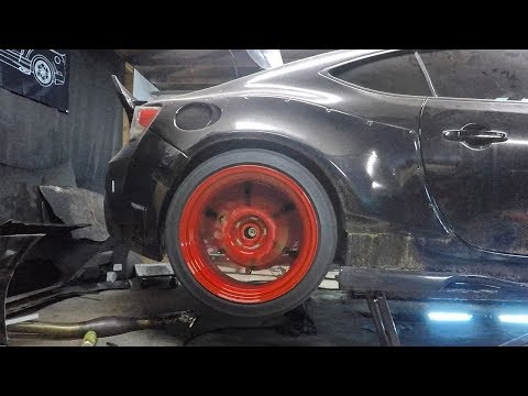 2JZ BRZ Pt 13 - WHEELS ARE SPINNIN!! DIY Driveshaft Mods