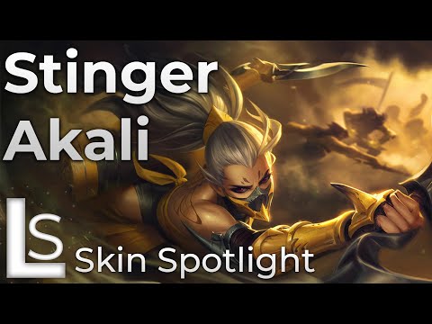 Stinger Akali - Skin Spotlight - League of Legends