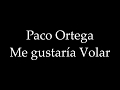 Paco Ortega. Me gustaría volar. Boceto para un video clip