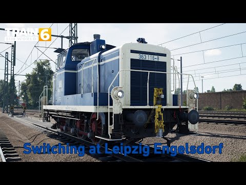 Switching at Leipzig Engelsdorf - Bahnstrecke Leipzig - Dresden - BR 363 - Train Sim World 6