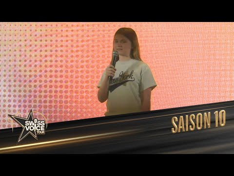 Kaitlyn 11 ans - Swiss Voice Tour 2025, Prilly Centre