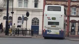 preview picture of video 'WOLVERHAMPTON BUSES JANUARY 2010'