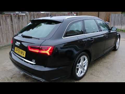 Audi A6 2.0 TDI Turbo Diesel Ultra 188 BHP S Line Auto Sat Nav AF65 NKA