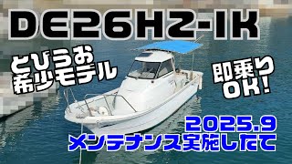 ヤンマー とびうおDE26HZ-IK の紹介Youtube動画