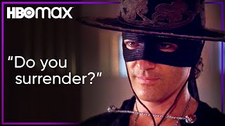 The Mask of Zorro | Zorro Is Challenged To A Duel | HBO Max