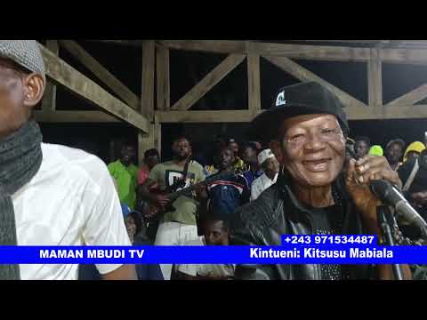 Kitsusu Mabiala et Sakoul Nkongo  au deuil de l'oncle de Maman Mbudi