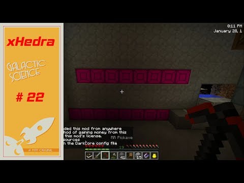 Galactic Science #22 - QED Desh Processing, Nether Star, Cursed Earth & Mob Farm - 2 Quest