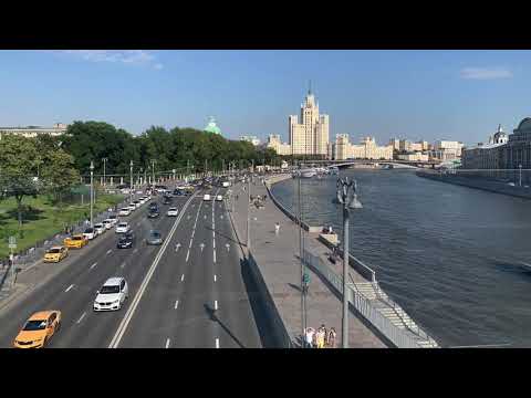 Прогулка по парку 'Зарядье'