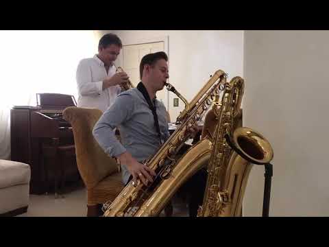 Trompete e Sax Baixo CCB #trumpet #musicosccb #ensaioccb #hinosccborquestrado #ccbhinos 