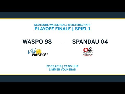 Deutsche Wasserball-Meisterschaft | Playoff Finale Spiel 1: Waspo 98 - Spandau 04