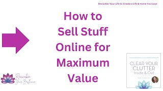 Sell Stuff Online & Make Quick Cash: Easy Tips & Techniques