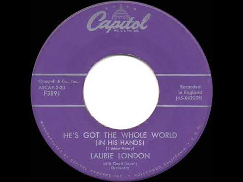 1958 HITS ARCHIVE: He’s Got The Whole World In His Hands - Laurie London (a #1 record)