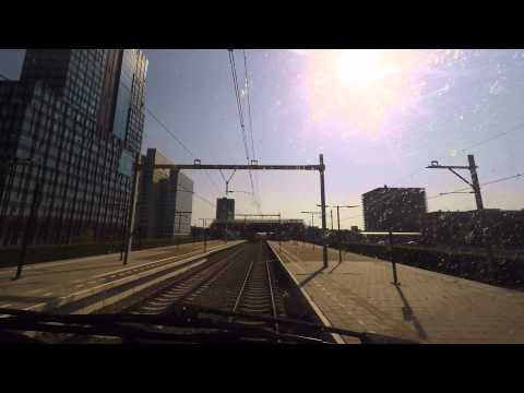 [cabinerit] A train driver's view: Amsterdam CS - Lelystad Centrum, VIRM, 02-Jul-2015.