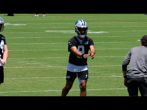 Carolina Panthers OTAs Highlights Feat. Bryce Young Footwork & More
