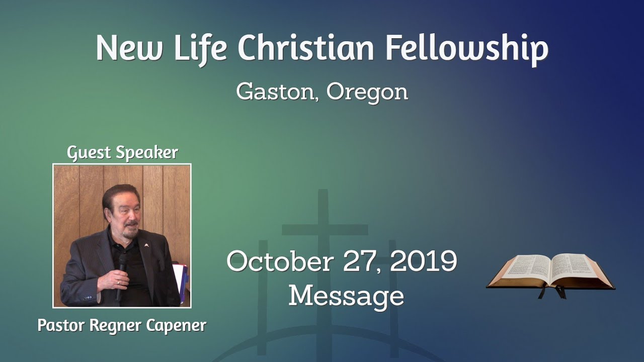 Sunday Message October 27, 2019