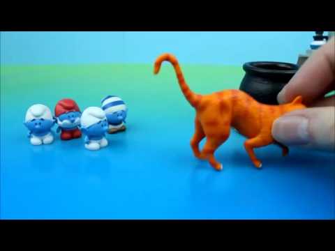 The Smurfs Gargamel's Laboratory Gargamel  Azrael take Smurfette essence Papa Smurf