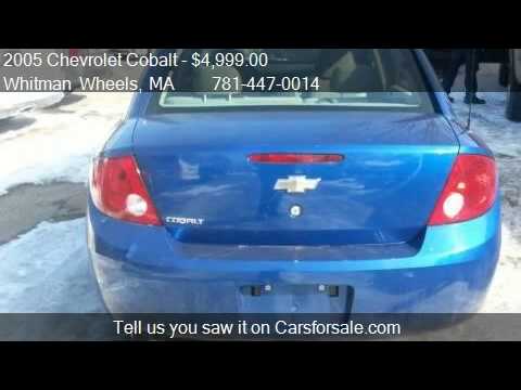 2005 Chevrolet Cobalt Sedan for sale in Whitman, MA 02382 at