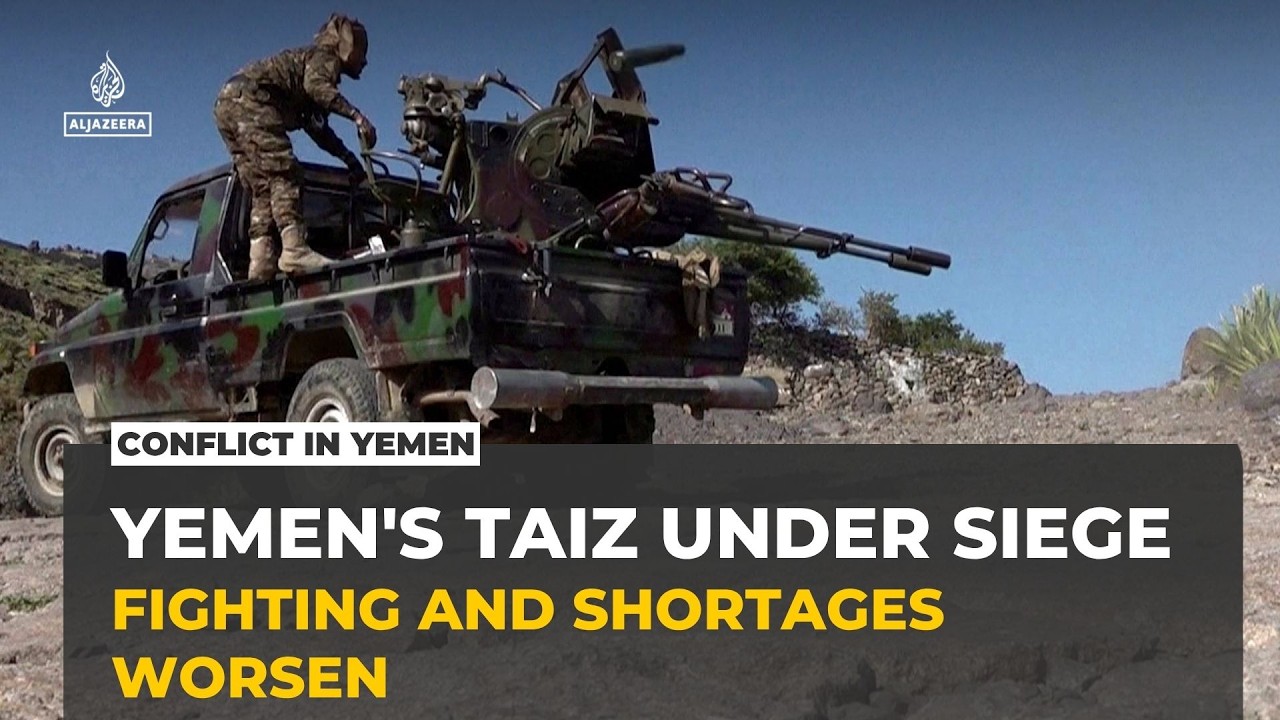 Yemen government forces strike Houthis as siege of Taiz worsens