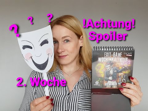 Exit-Game Wochenkalender 2021/2. Woche !Achtung! Spoiler /Der Gambler/ Escape Dysturbia