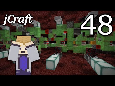 jCraft Episode 48 - Netherite Mining Machine