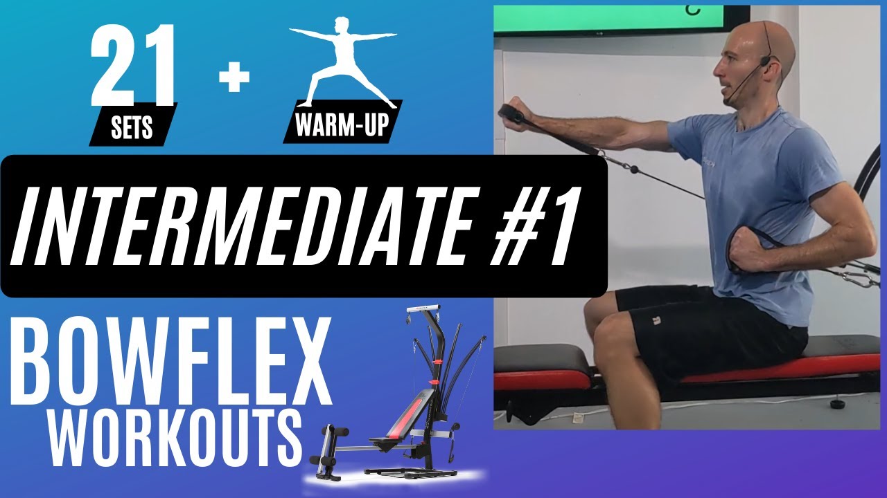 Intermediate Bowflex Workout | 21 min, 10 exercises