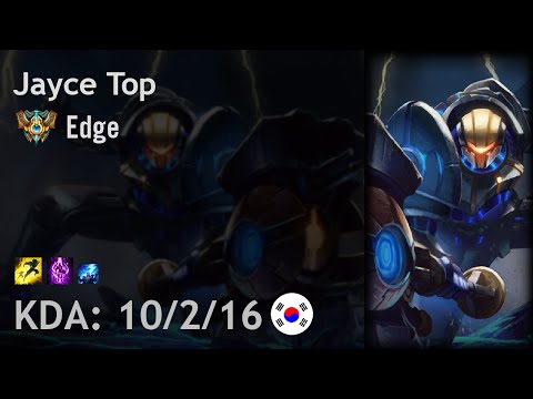 Jayce Top vs Irelia - Edge - KR Challenger Patch 6.19