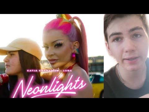 Ich reagiere auf den neuen Song von Katja Krasavice x Luna „NEONLIGHTS” | Jarwei Can Reagiert